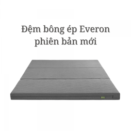 Đệm bông ép Everon vỏ chần phiên bản mới