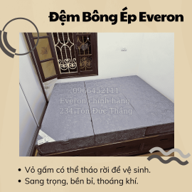 Đệm bông ép Everon 18cm