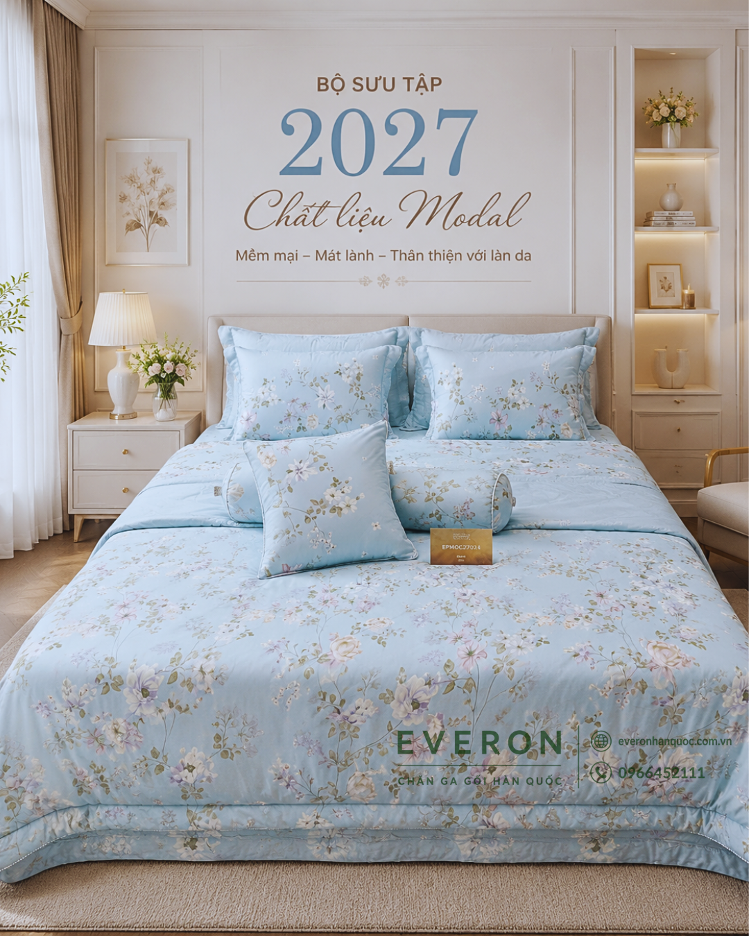 Bộ chăn ga Everon EPMOC-27024