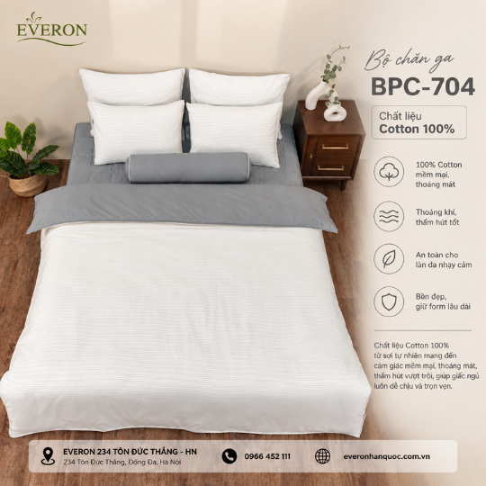 Bộ chăn ga Everon Basic BPC-704