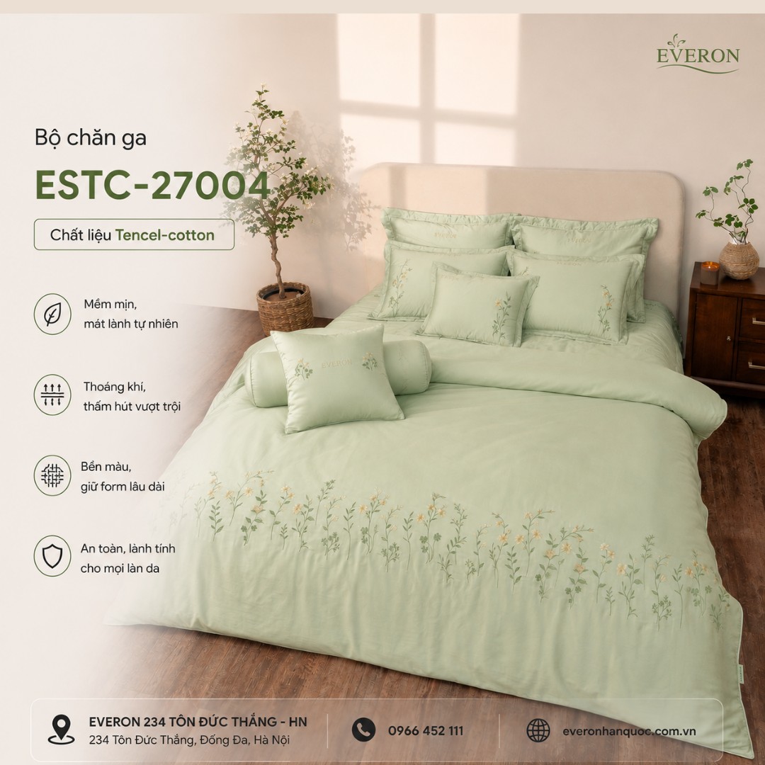 Bộ chăn ga Everon ESTC-27004