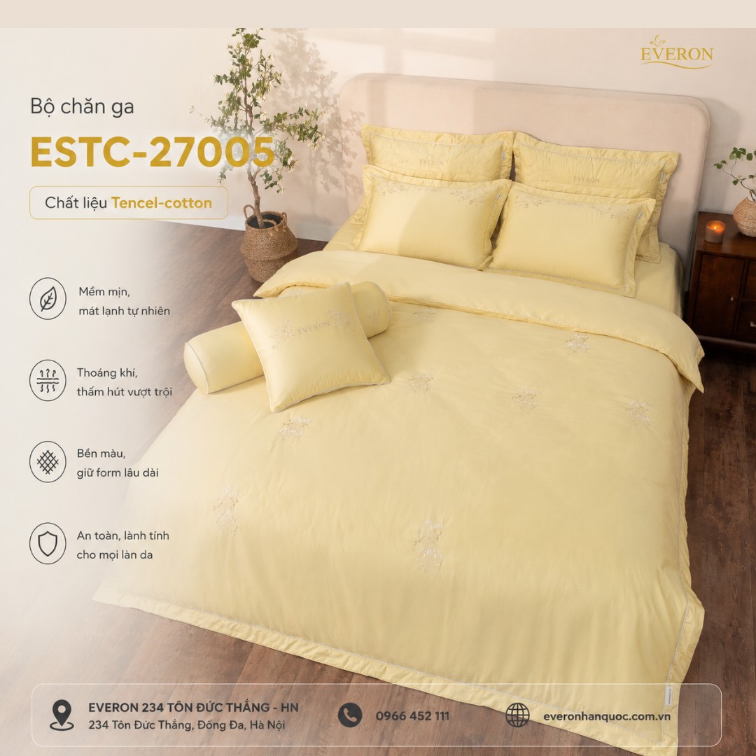 Bộ chăn ga Everon ESTC-27005
