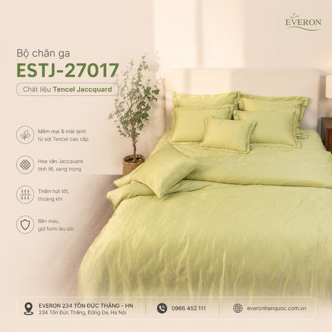 Bộ chăn ga Everon ESTJ-27017