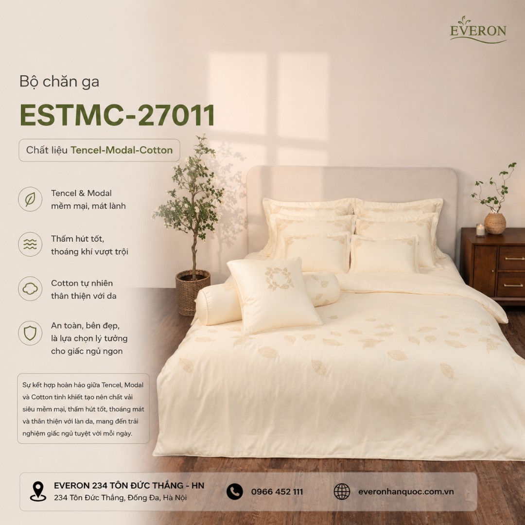 Bộ chăn ga Everon ESTMC-27011