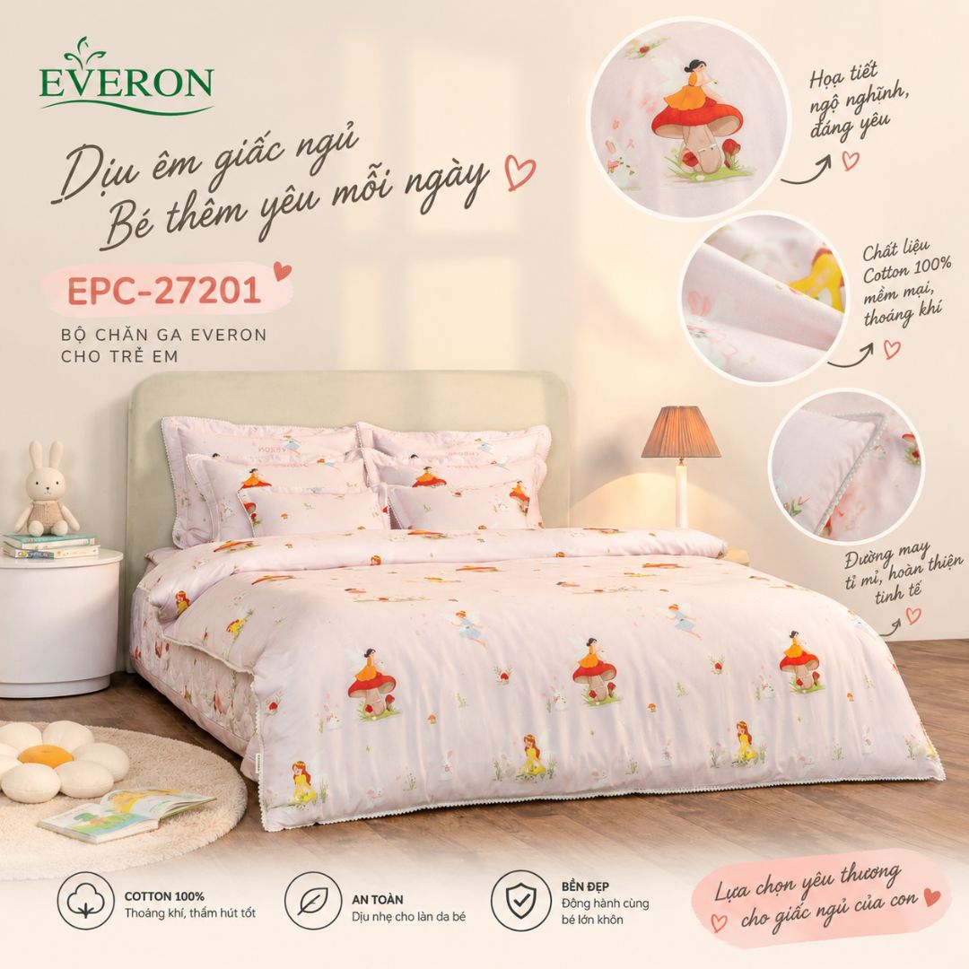 Bộ chăn ga Everon CPC-27201