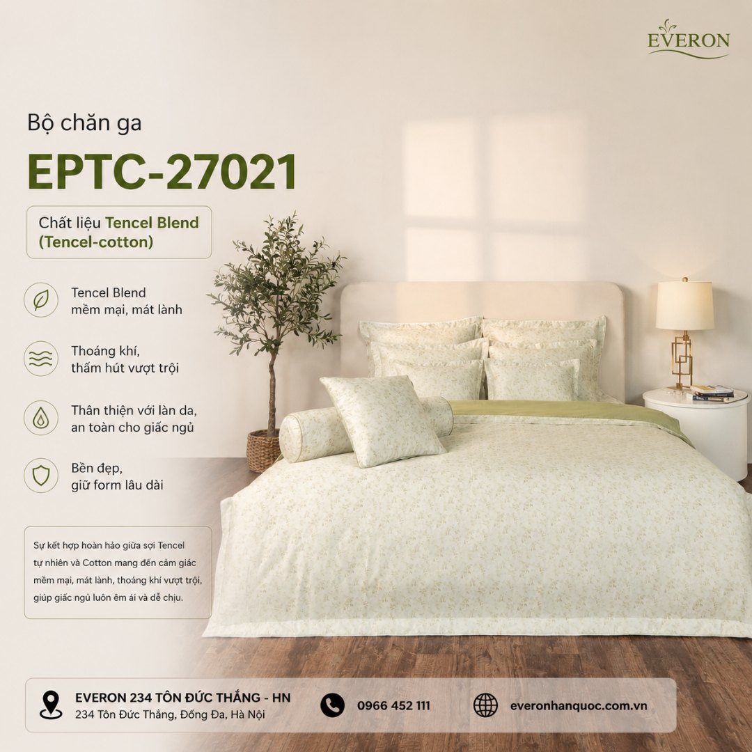 Bộ chăn ga Everon EPTC-27021