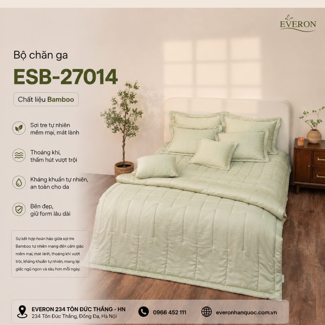 Bộ chăn ga Everon ESB-27014