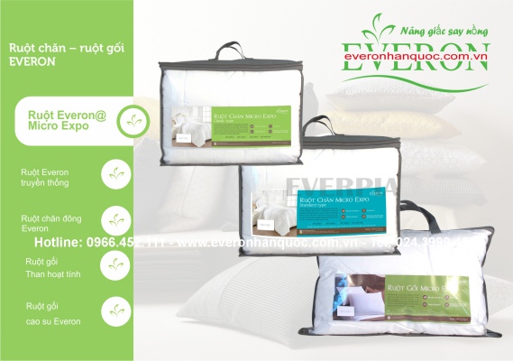 Ruột gối Everon Micro Expo