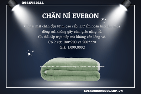 Chăn nỉ Everon 
