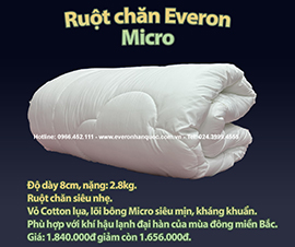 Ruột chăn Everon Ultra Micro