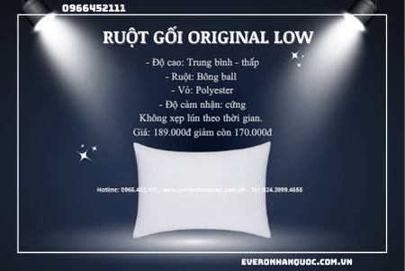 Ruột gối Everon Original Low